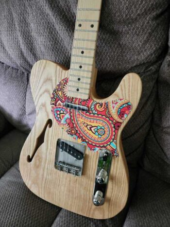5 for $20 '25 Roots Raffle Tickets Grand Prize, Thinline Telecaster Style- Custom Built Guitar