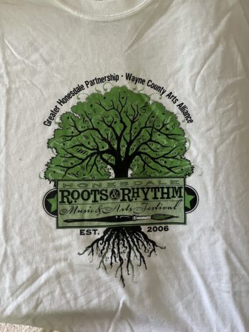 Vintage Previous Years Festival Tee Shirt