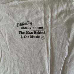 "Man Behind the Music" Randy Kohrs Memorial Tee Shirt